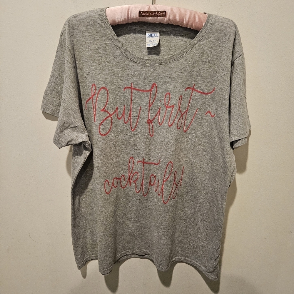 Port & Company Women's Graphic Tee, Short Sleeved, Round Neck, XXL